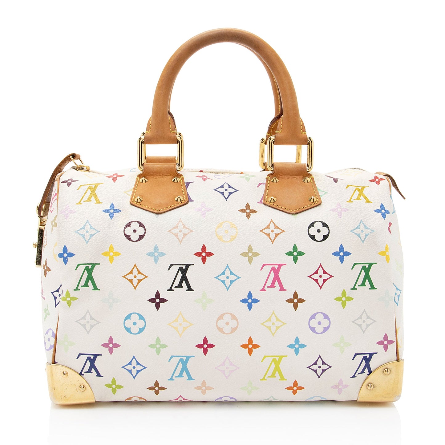 Louis Vuitton Monogram Multicolore Speedy 30 Satchel (SHF-aLofom)