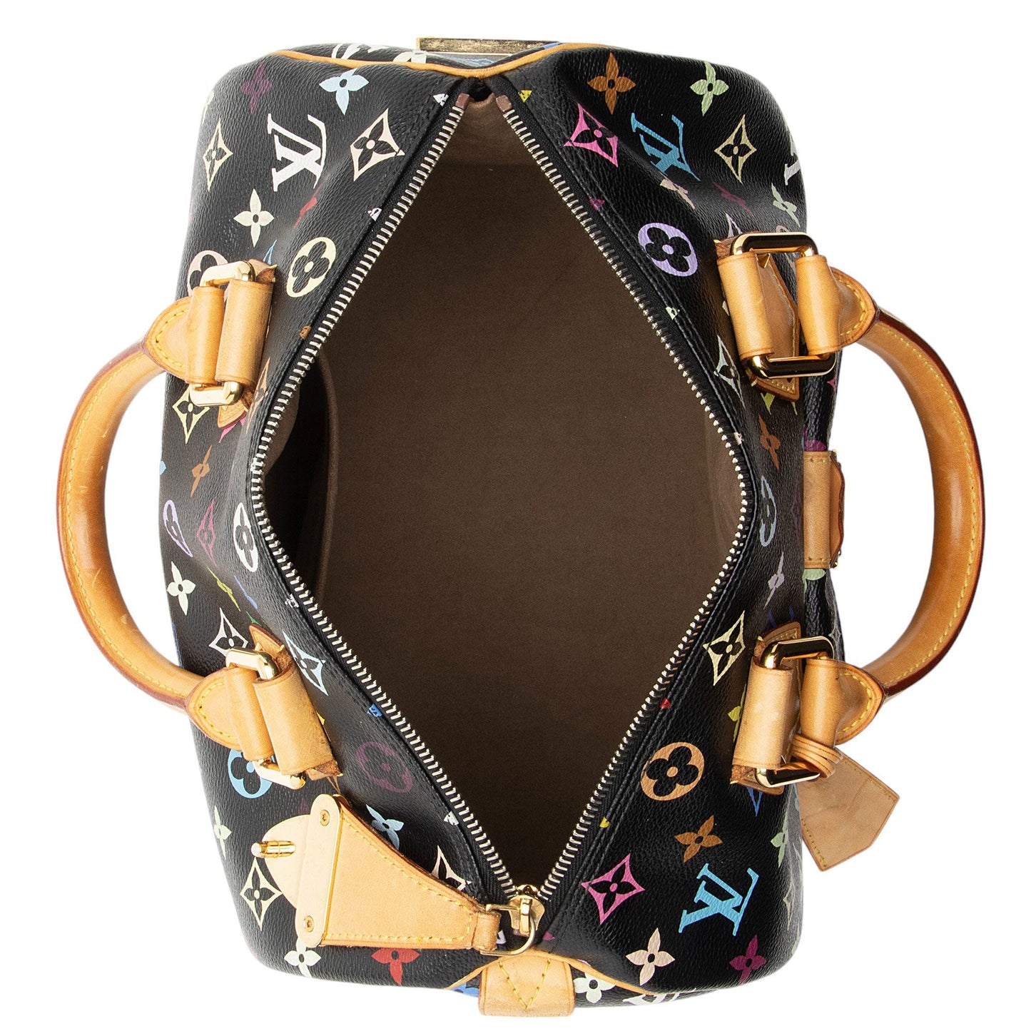 Louis Vuitton Monogram Multicolore Speedy 30 Satchel (SHF-Tqj6XA)