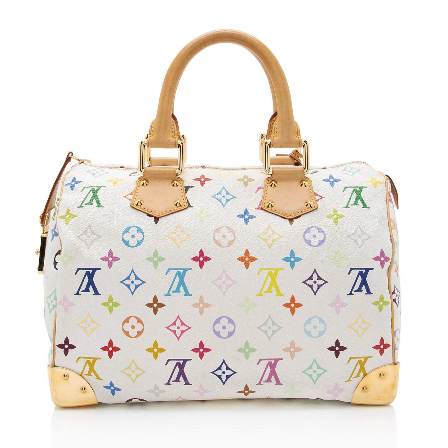 Louis Vuitton Monogram Multicolore Speedy 30 Satchel (SHF-Tdx8mK)