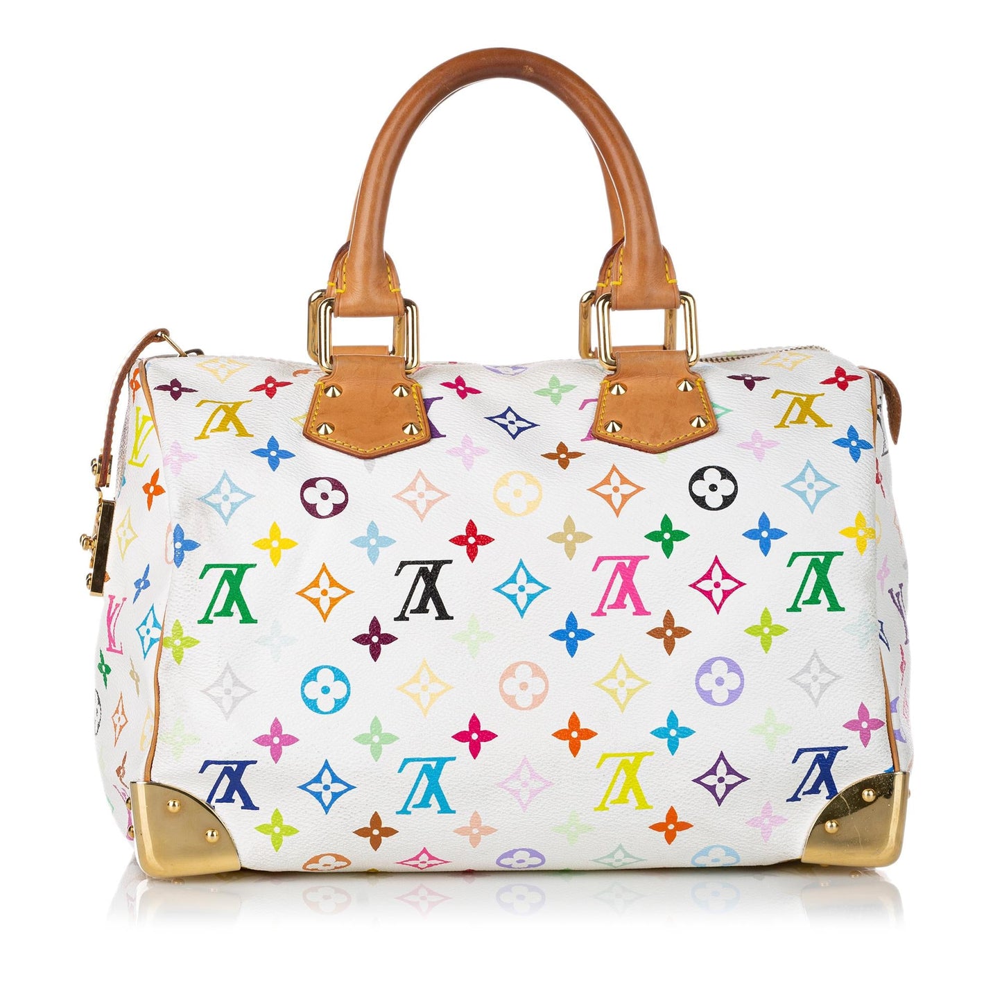 Louis Vuitton Monogram Multicolore Speedy 30 (SHG-30401)