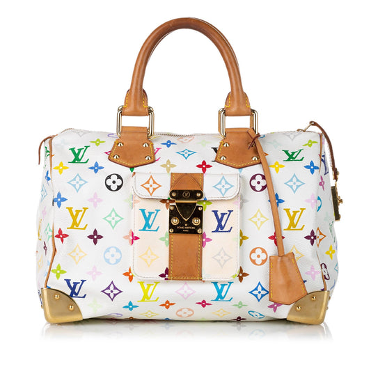 Louis Vuitton Monogram Multicolore Speedy 30 (SHG-30401)
