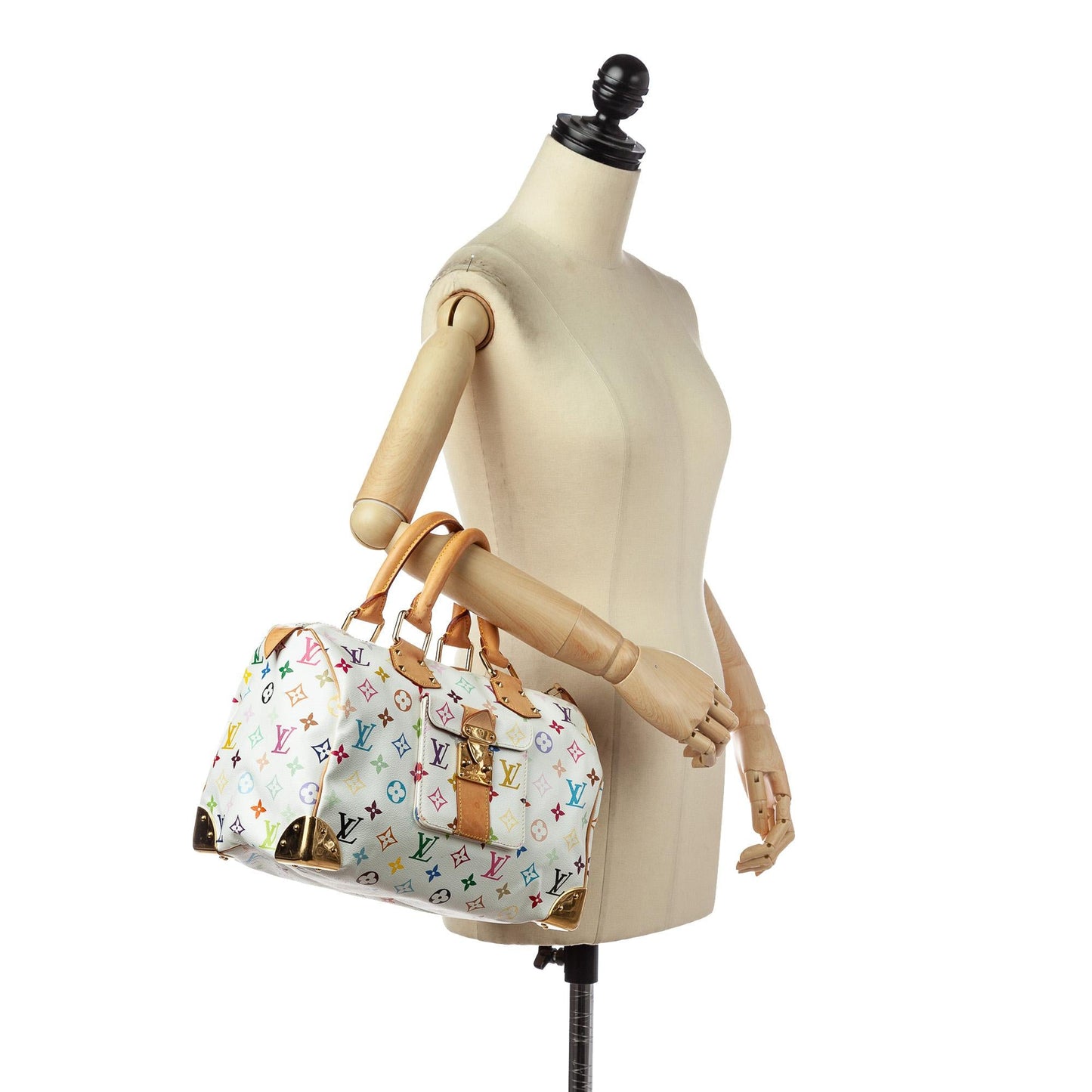 Louis Vuitton Monogram Multicolore Speedy 30 (SHG-33814)