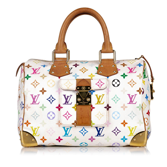 Louis Vuitton Monogram Multicolore Speedy 30 (SHG-36316)