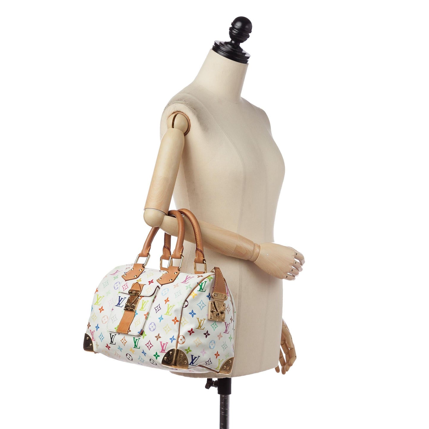 Louis Vuitton Monogram Multicolore Speedy 30 (SHG-u5nTSk)