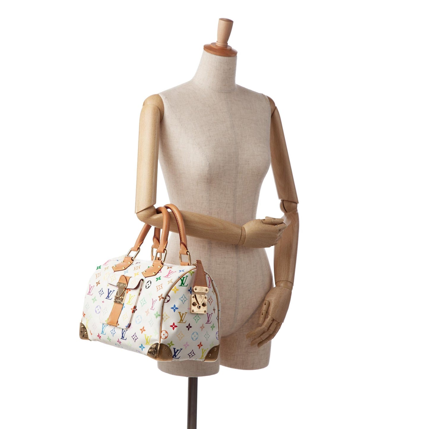 Louis Vuitton Monogram Multicolore Speedy 30 (SHG-r6bVqq)