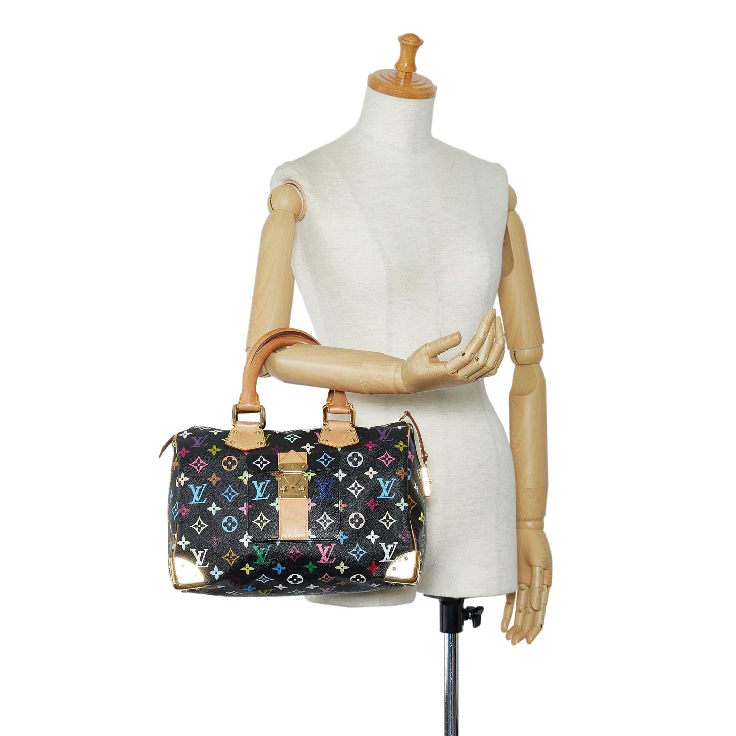 Louis Vuitton Monogram Multicolore Speedy 30 (SHG-9gqRXo)