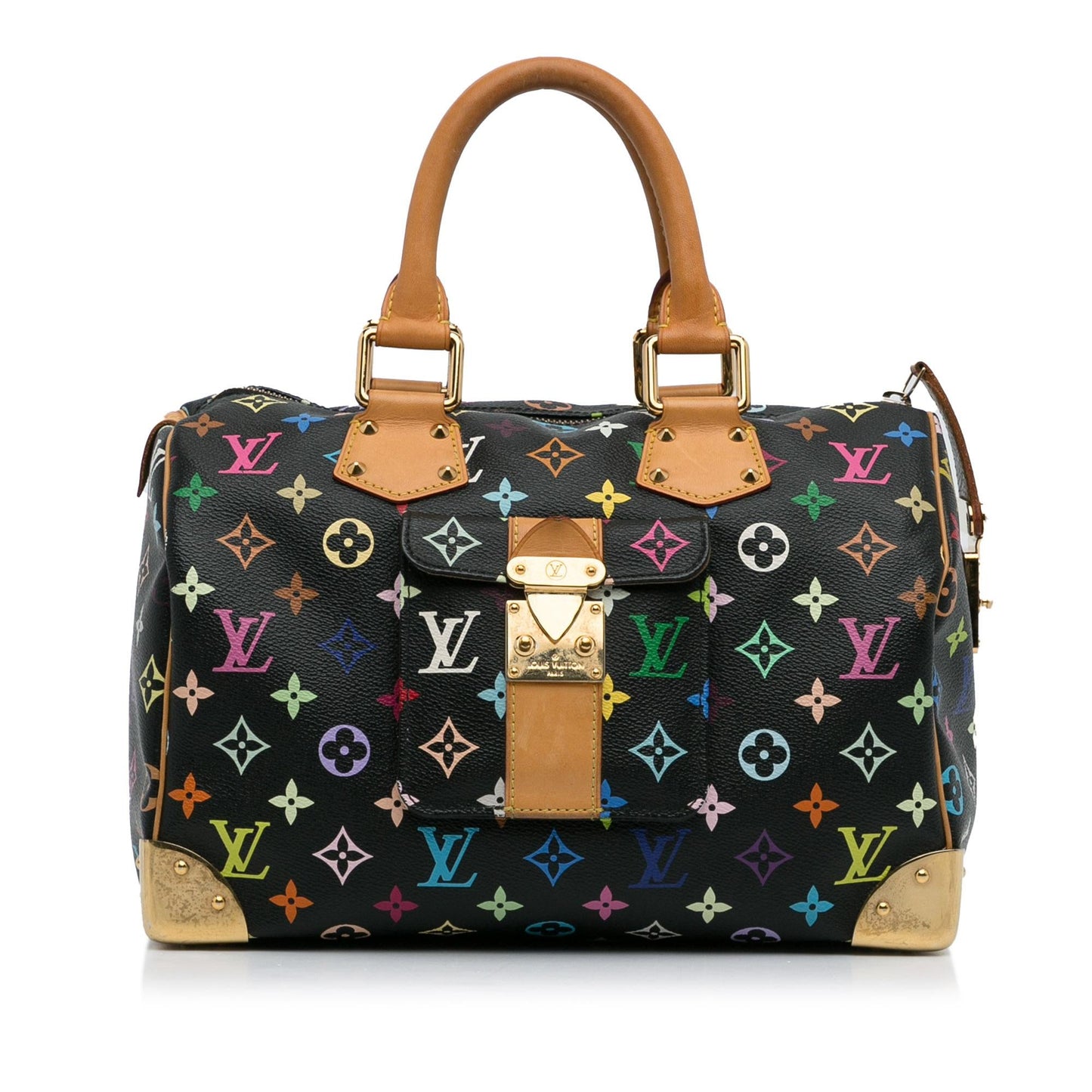 Louis Vuitton Monogram Multicolore Speedy 30 (SHG-W8VNLA)
