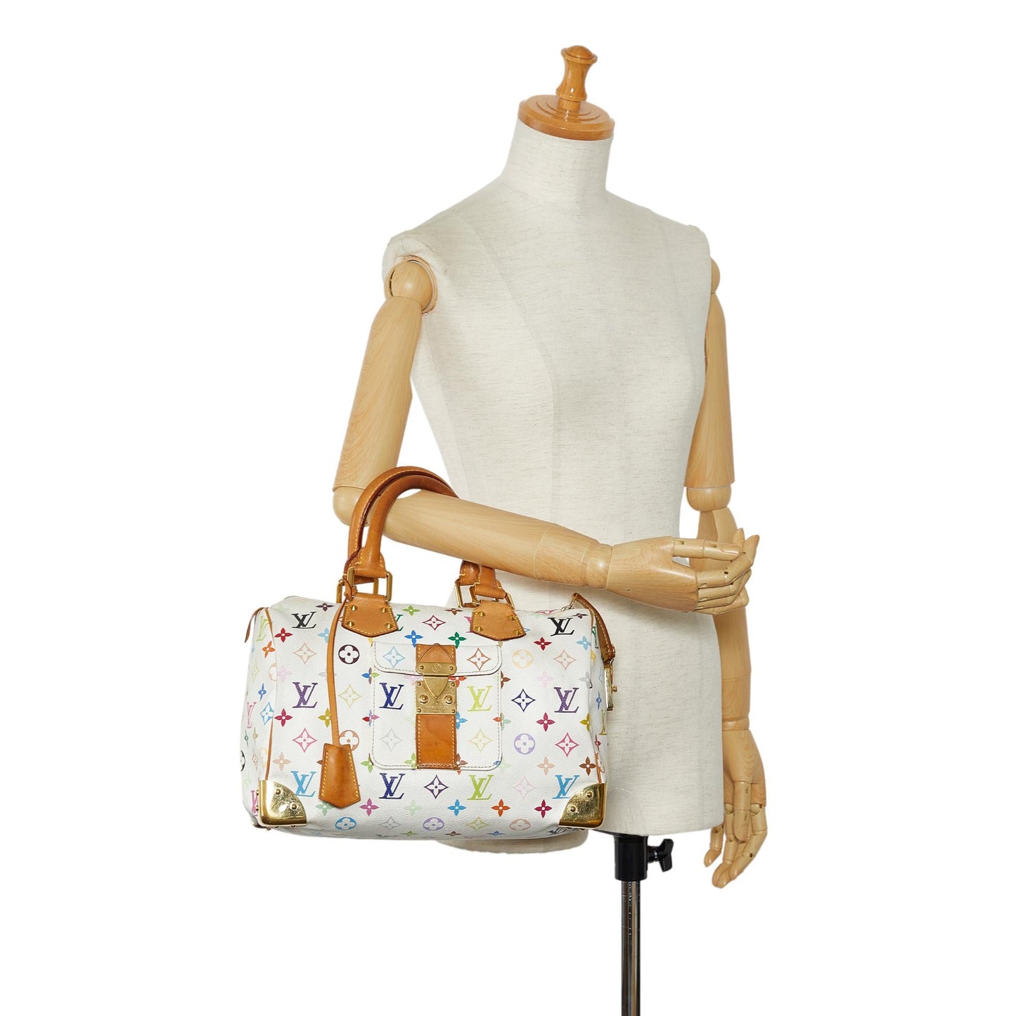 Louis Vuitton Monogram Multicolore Speedy 30 (SHG-Dpx3PV)
