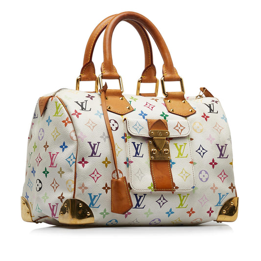 Louis Vuitton Monogram Multicolore Speedy 30 (SHG-Dpx3PV)