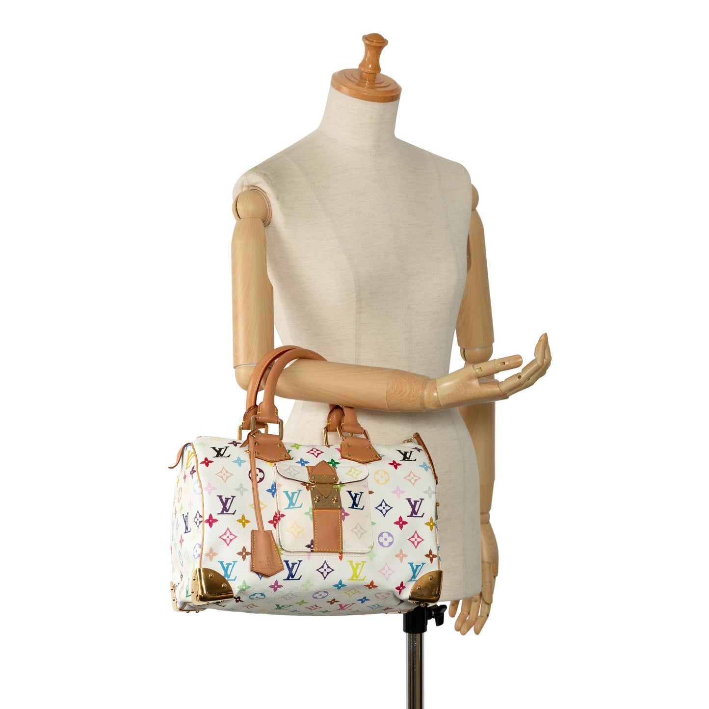 Louis Vuitton Monogram Multicolore Speedy 30 (SHG-BEK5ZV)
