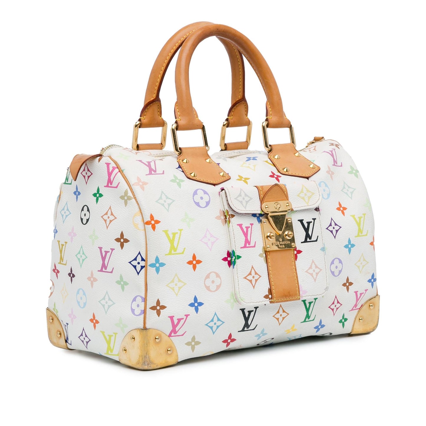 Louis Vuitton Monogram Multicolore Speedy 30 (SHG-kKTQ0s)