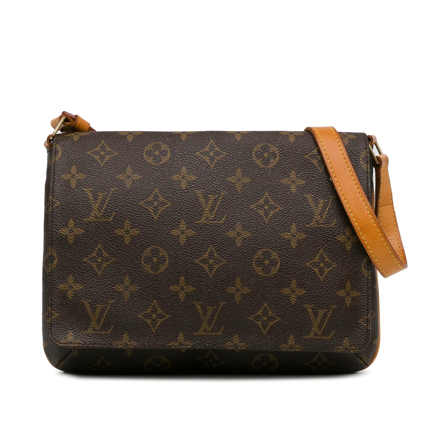 Louis Vuitton Monogram Musette Tango Short Strap (SHG-pdvVte)