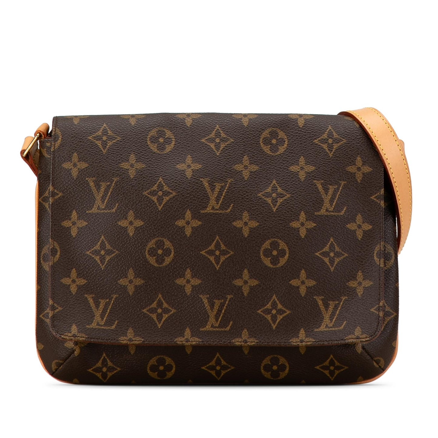 Louis Vuitton Monogram Musette Tango Short Strap (SHG-zlElhl)