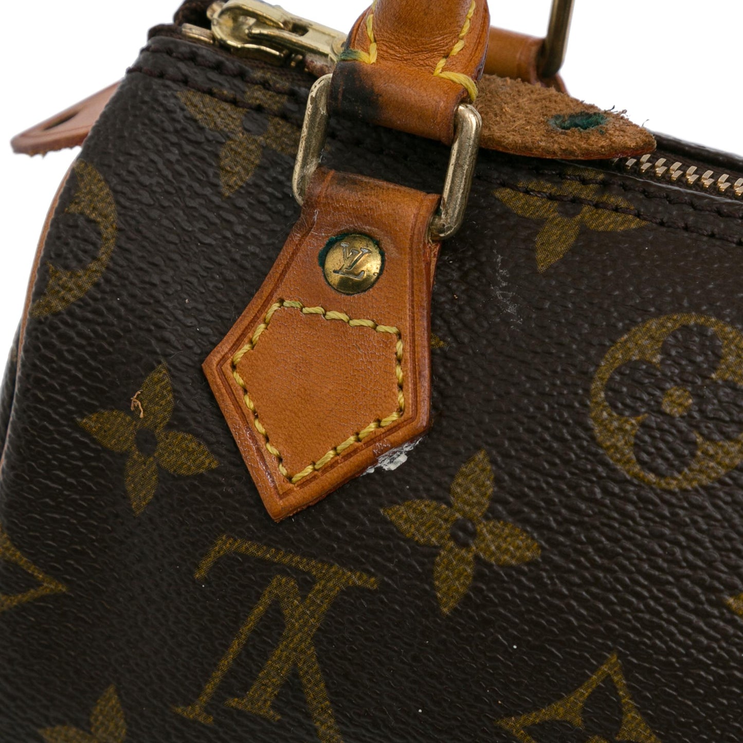 Louis Vuitton Monogram Nano Speedy Bandouliere (SHG-4W8Een)