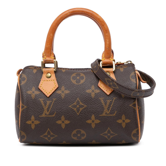 Louis Vuitton Monogram Nano Speedy Bandouliere