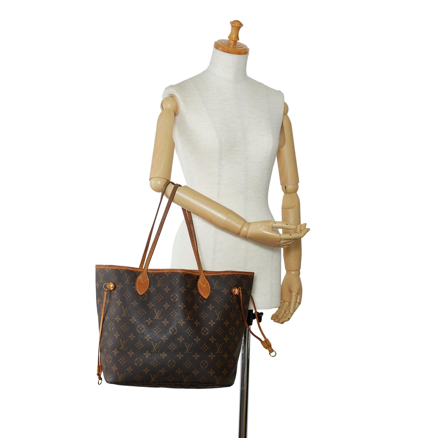 Louis Vuitton Monogram Neverfull MM (SHG-FJud0B)