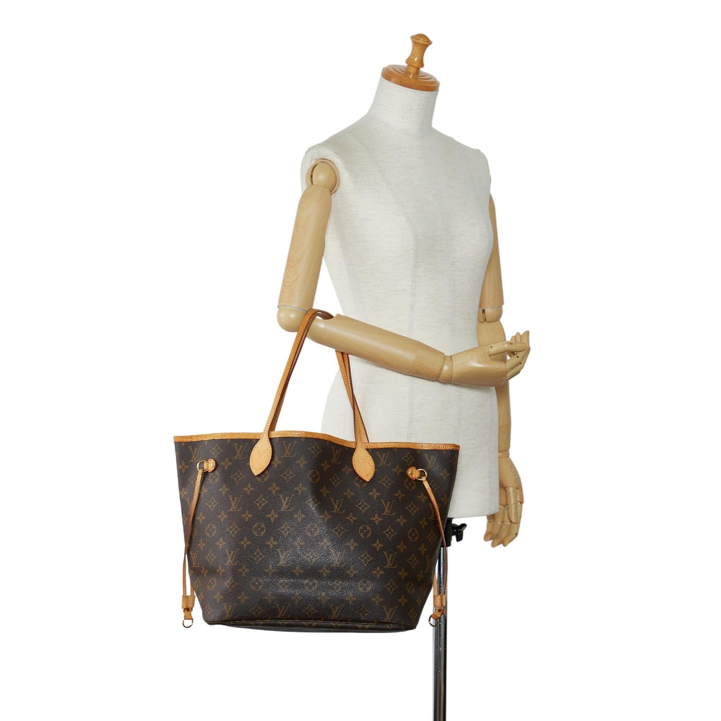 Louis Vuitton Monogram Neverfull MM (SHG-urV7uX)