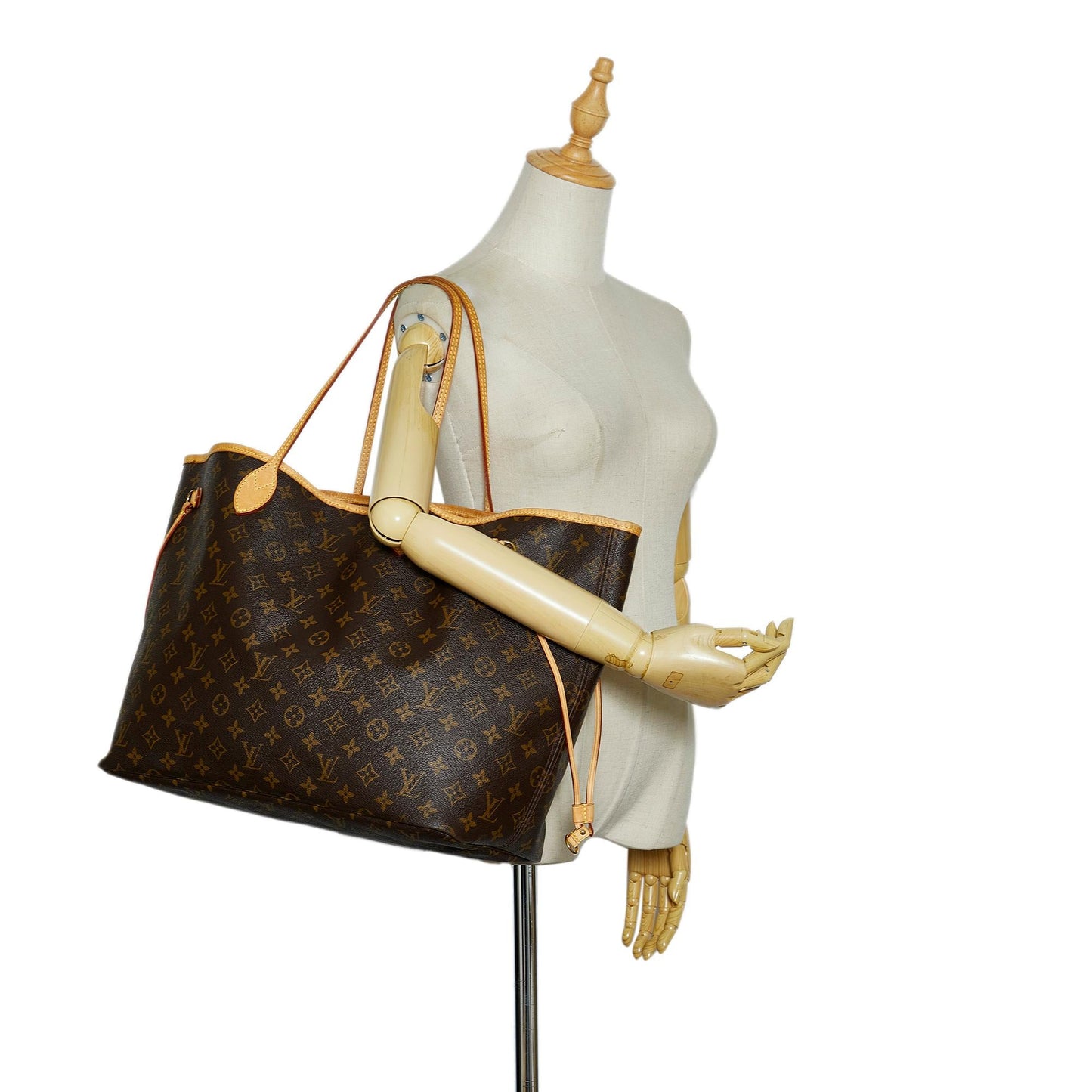 Louis Vuitton Monogram Neverfull MM (SHG-3SFJuu)