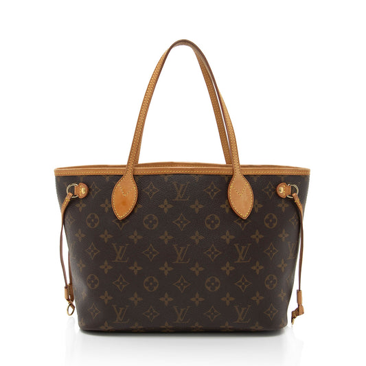Louis Vuitton Monogram Canvas Neverfull PM Tote -  (SHG-gQVv8T)