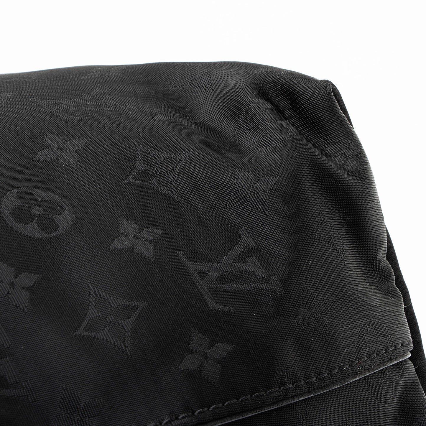 Louis Vuitton Nylon Desire Vertical Lockit MM Satchel