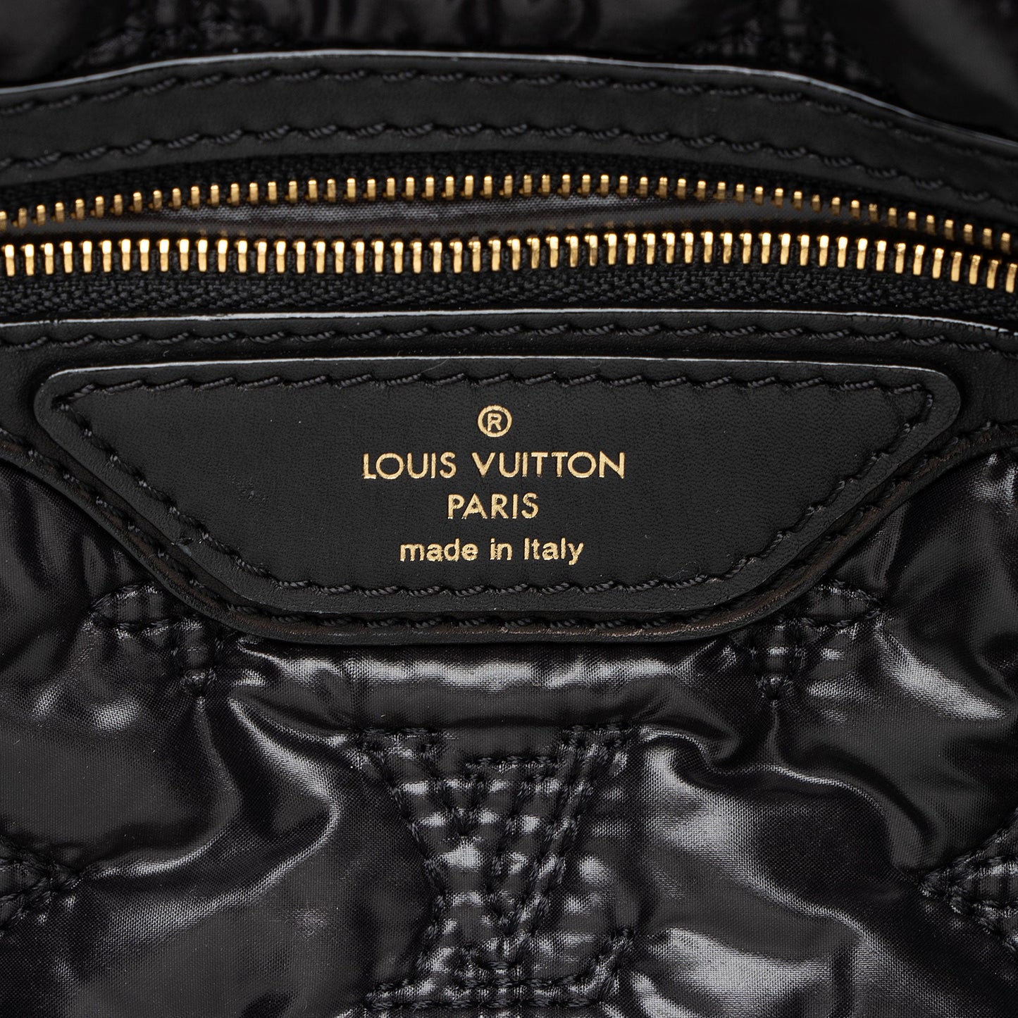 Louis Vuitton Nylon Desire Vertical Lockit MM Satchel