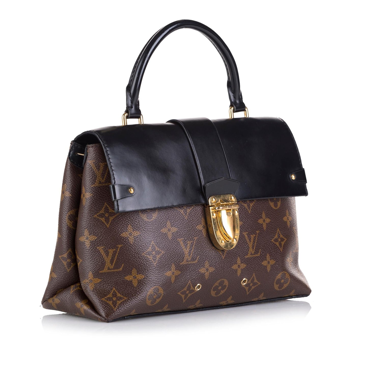 Louis Vuitton Monogram One Handle Flap Satchel (SHG-AlSTdj)