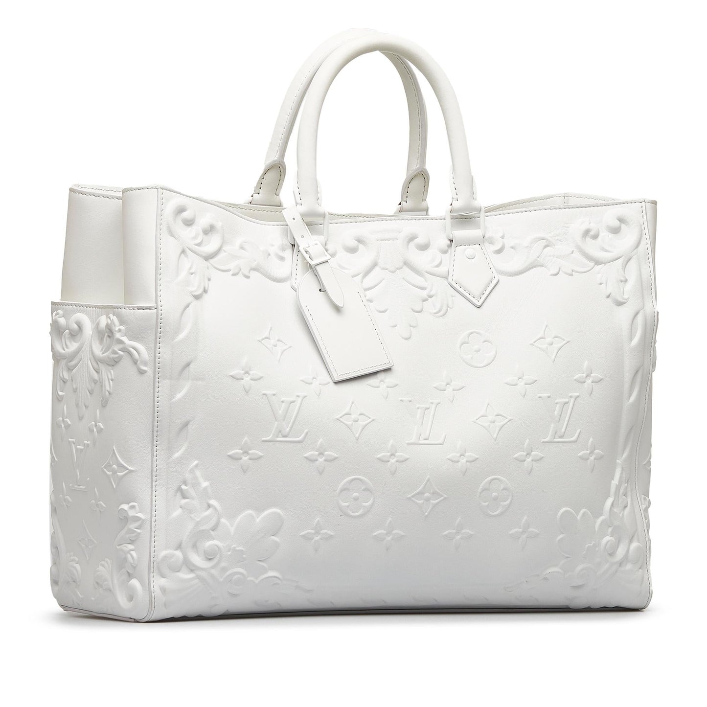 Louis Vuitton Monogram Ornaments Sac Plat 24H (SHG-dwDoVW)