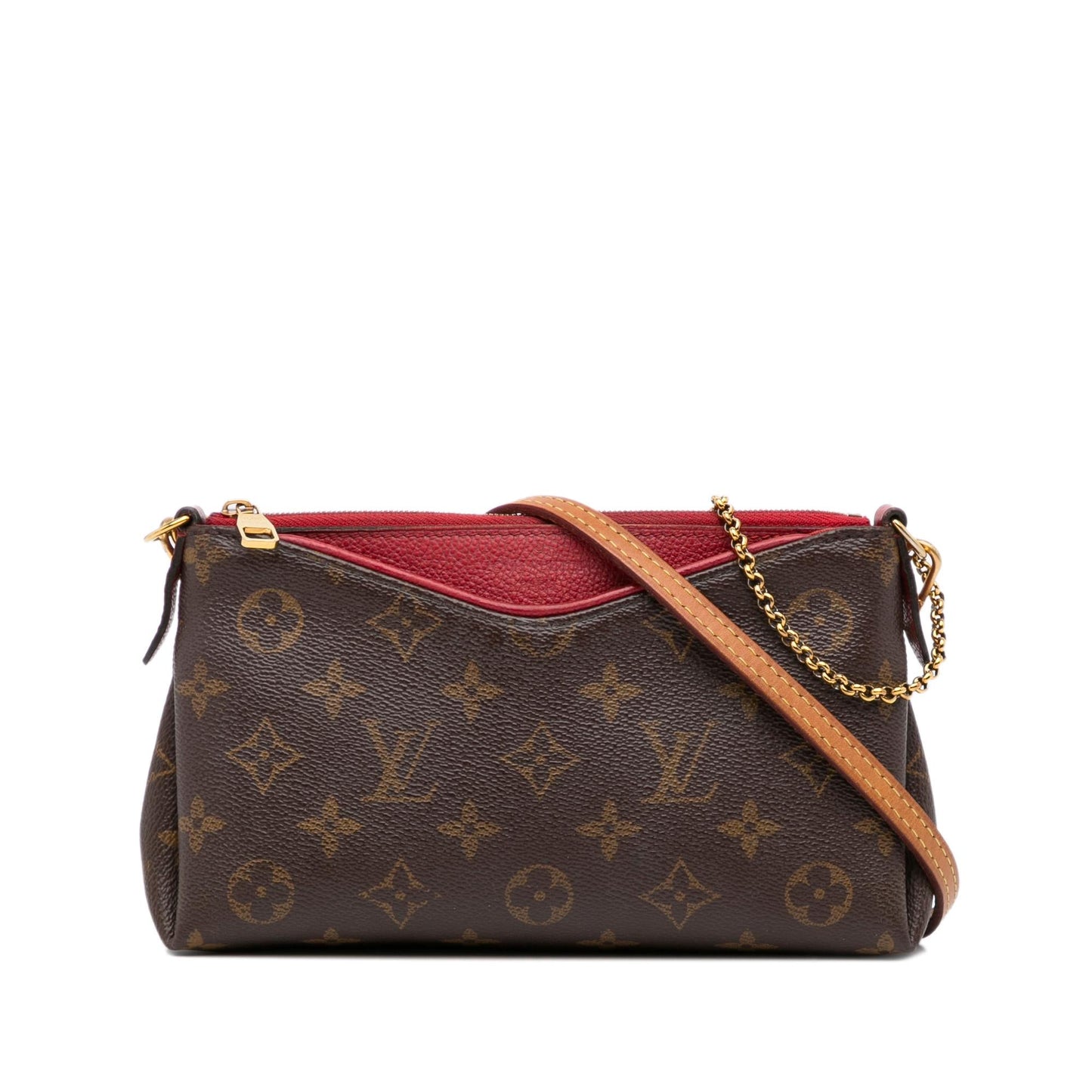 Louis Vuitton Monogram Pallas Clutch (SHG-xx32Lo)