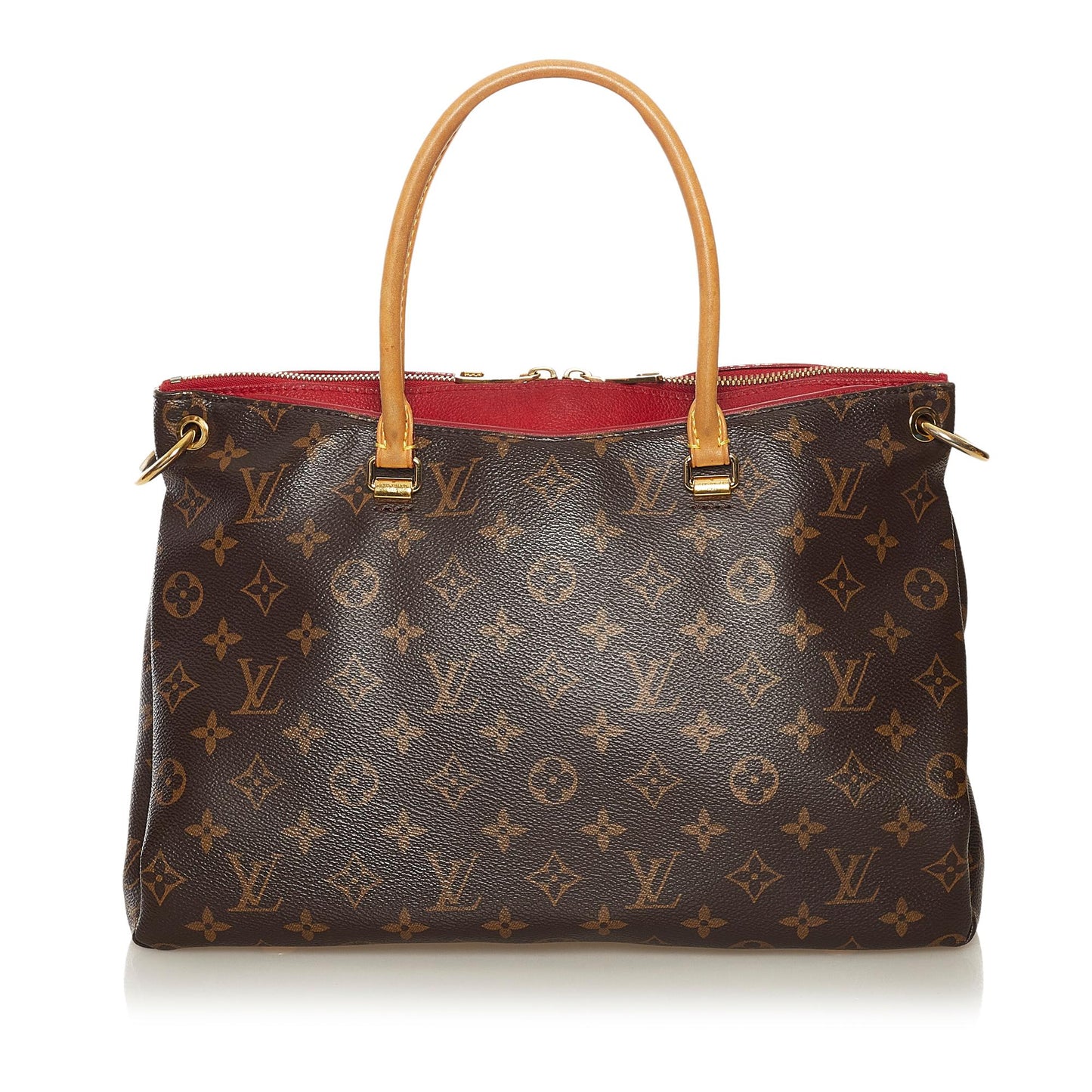 Louis Vuitton Monogram Pallas MM Satchel (SHG-34288)