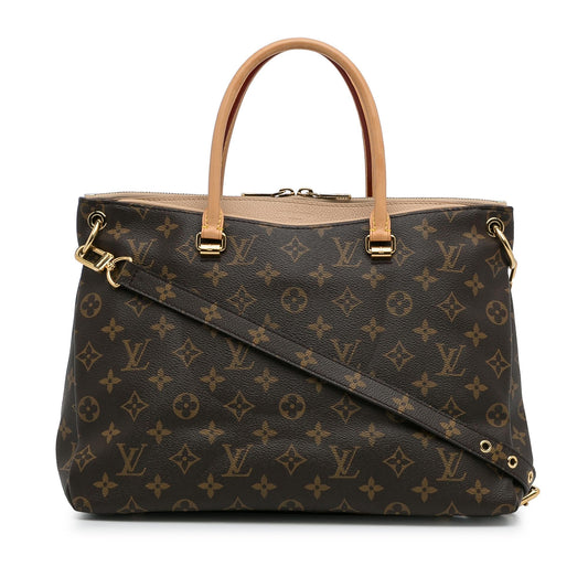 Louis Vuitton Monogram Pallas MM (SHG-Wkxjr5)