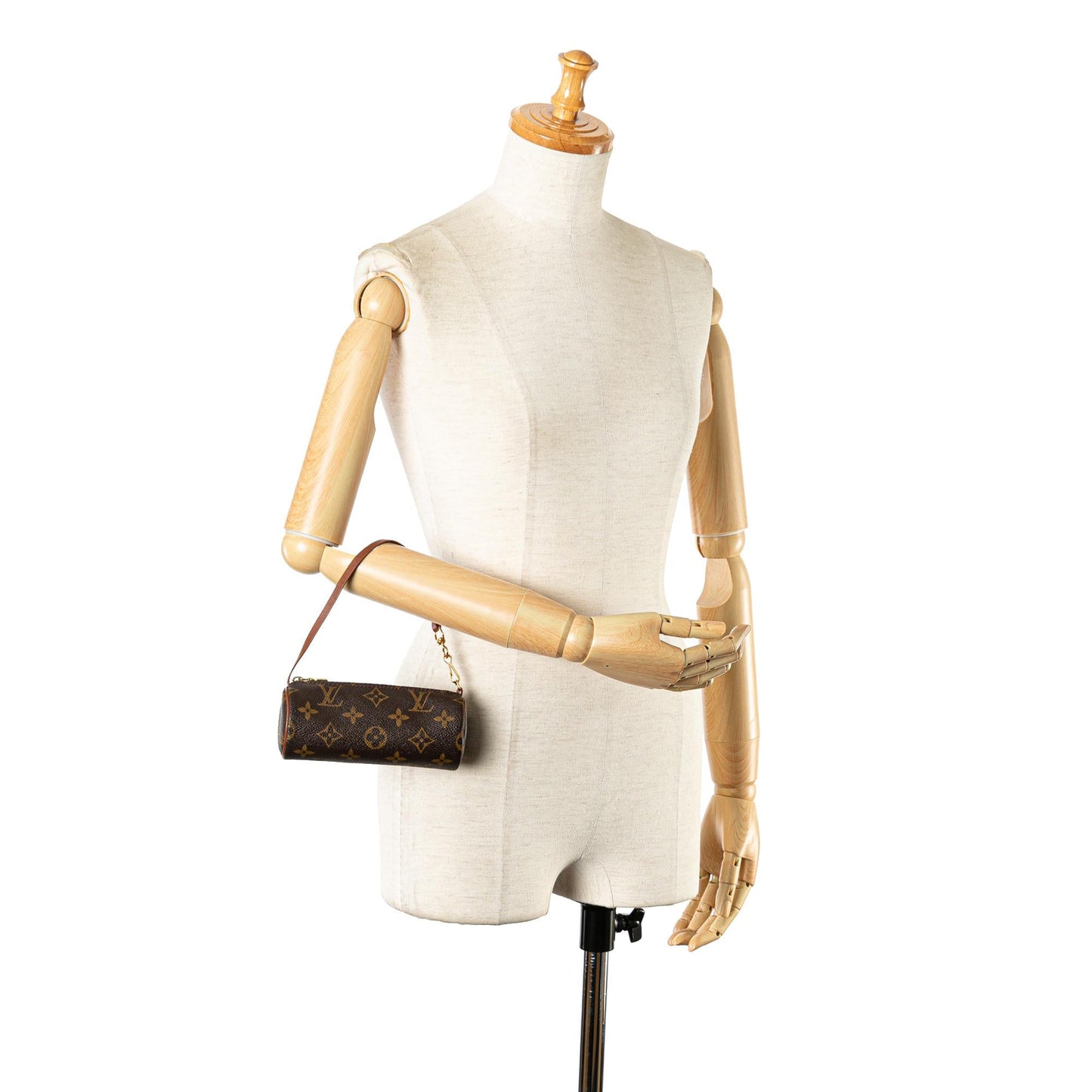 Louis Vuitton Monogram Papillon Pochette (SHG-aLYE8l)