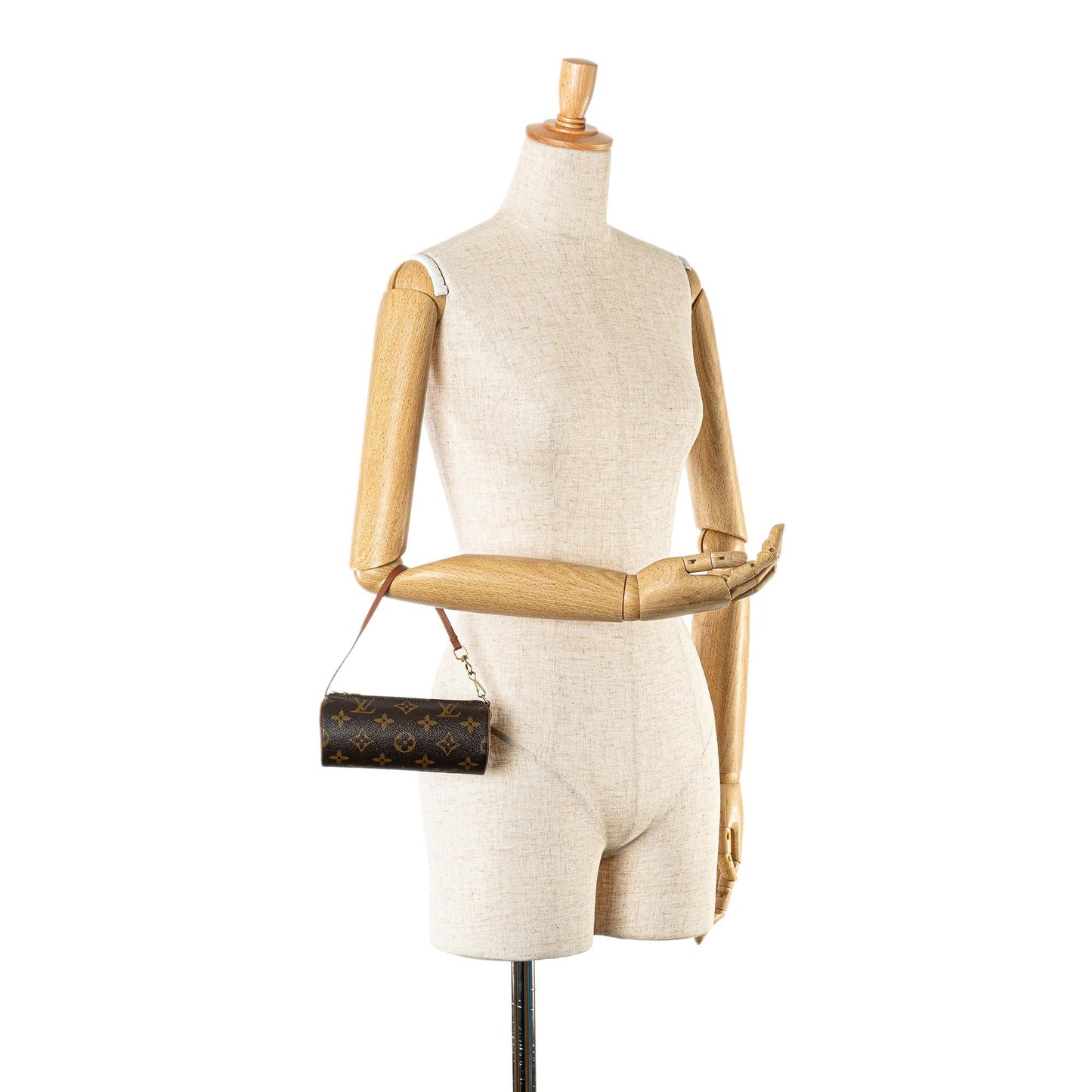 Louis Vuitton Monogram Papillon Pochette (SHG-91g6Ms)