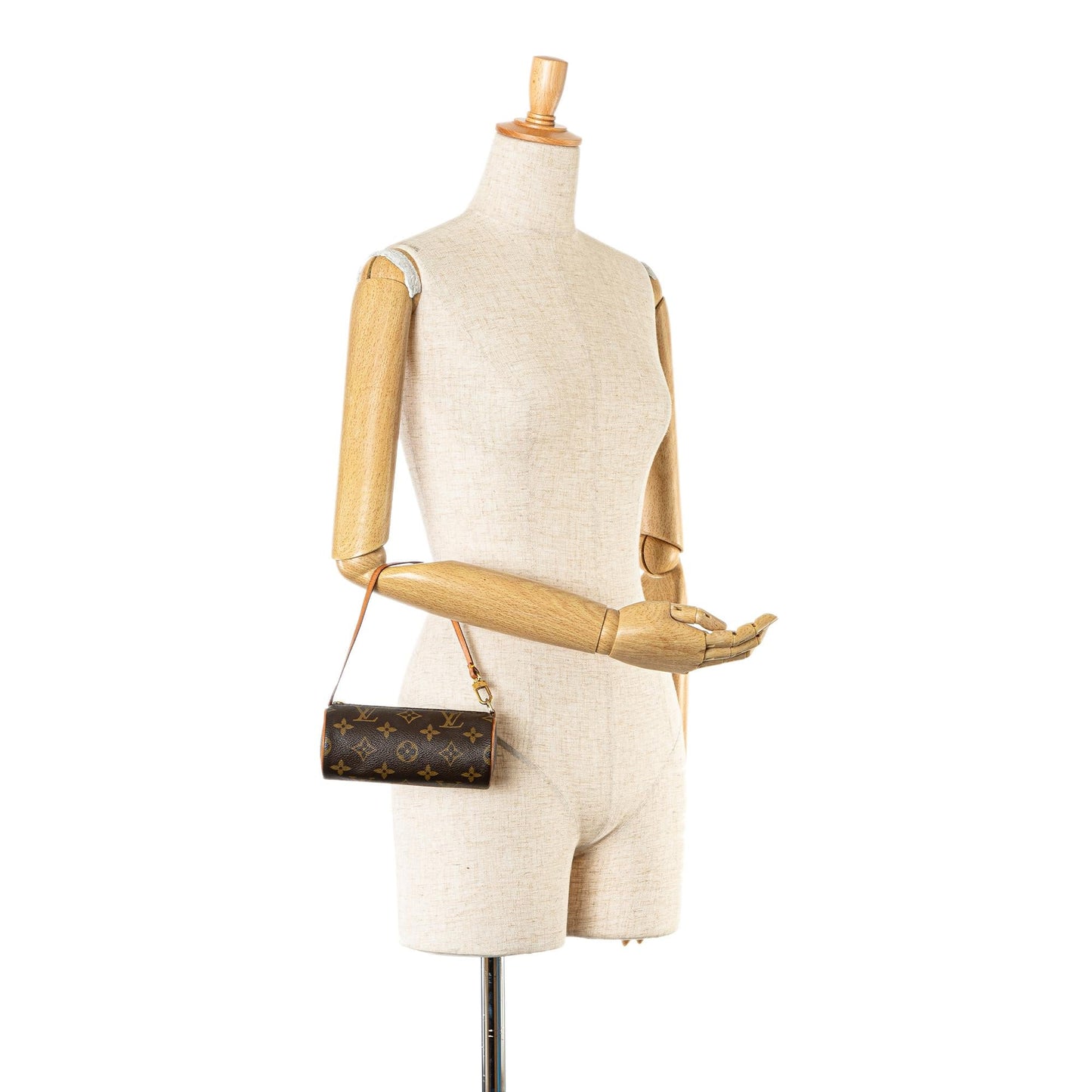 Louis Vuitton Monogram Papillon Pochette (SHG-c2F1HM)