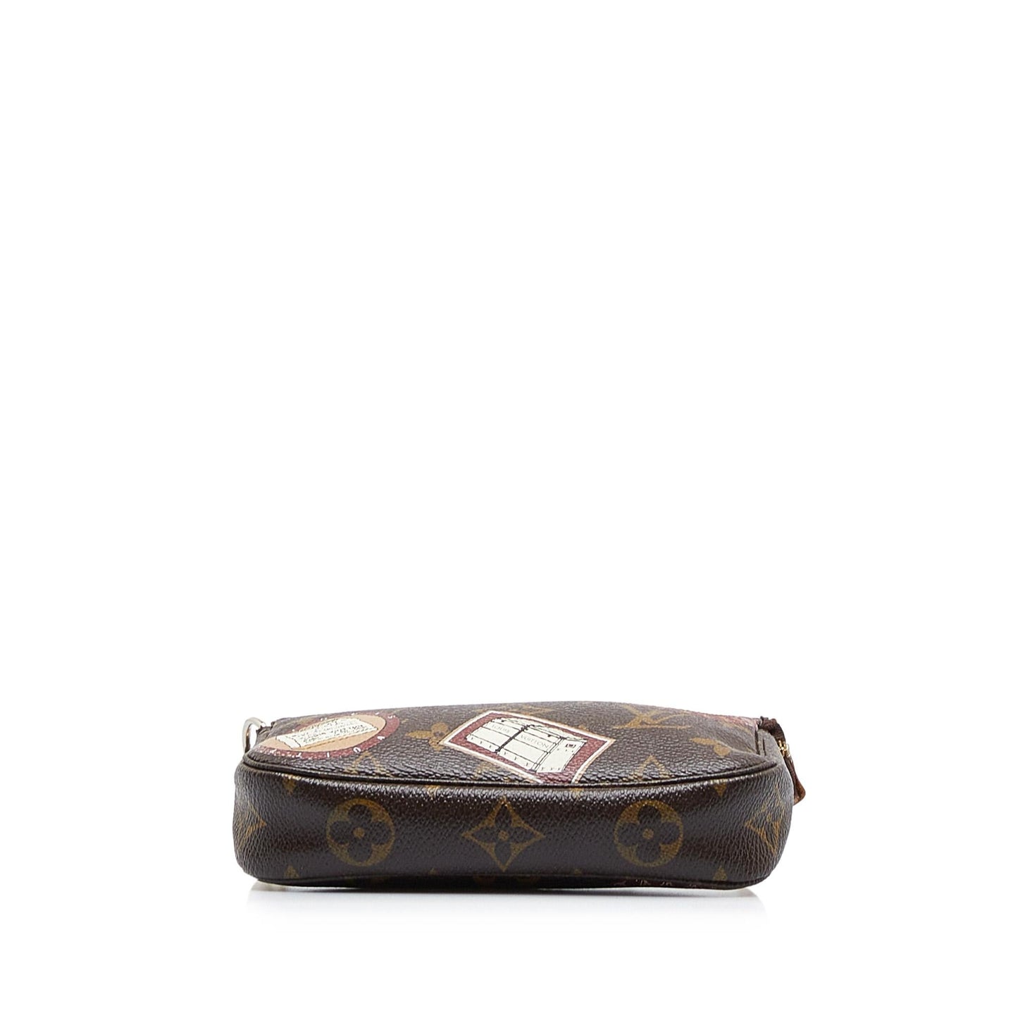 Louis Vuitton Monogram Patch Mini Pochette Accessoires (SHG-QoHOG6)