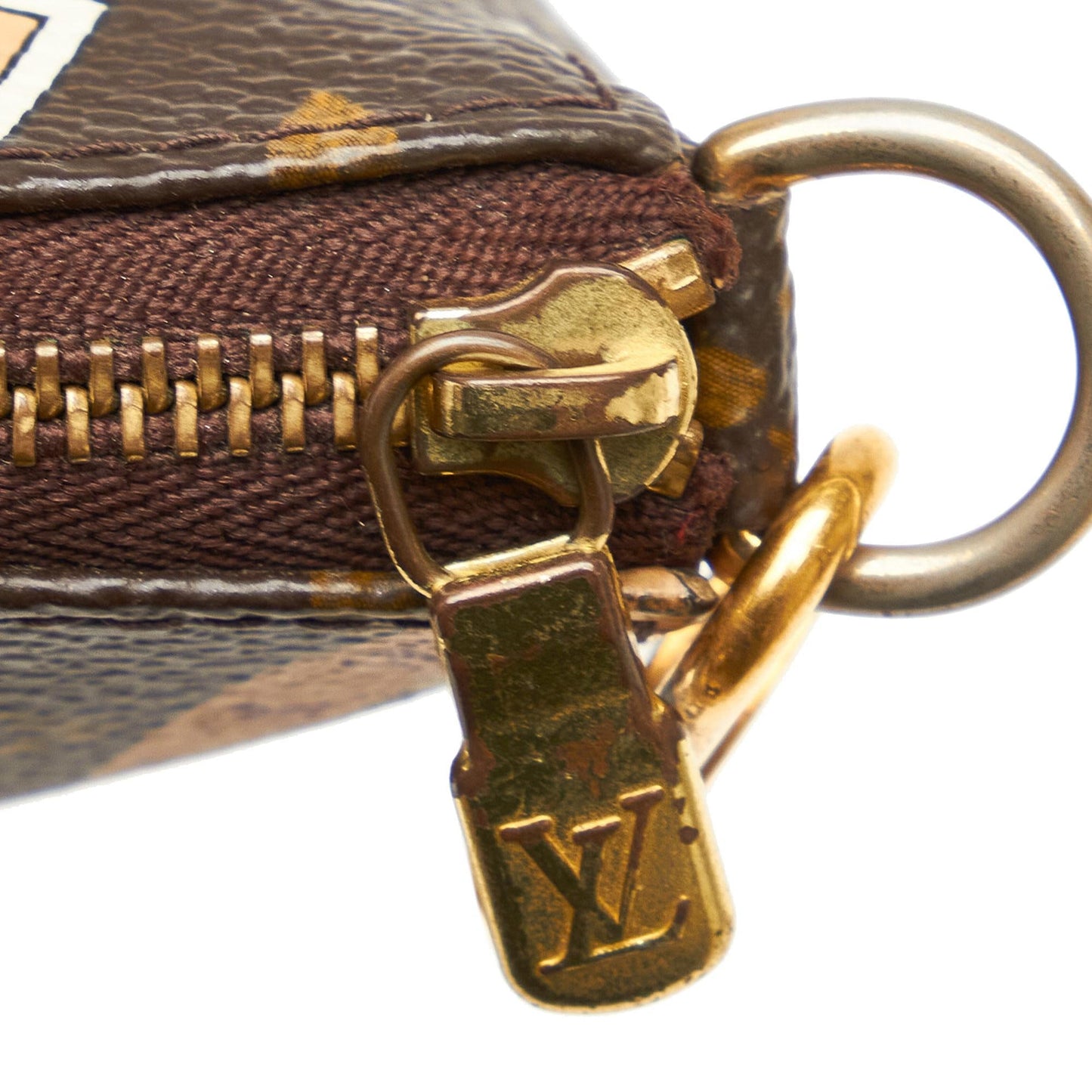 Louis Vuitton Monogram Patch Mini Pochette Accessoires (SHG-Viasx4)