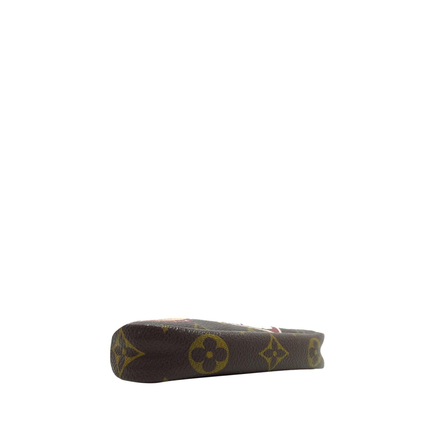 Louis Vuitton Monogram Patch Mini Pochette Accessoires (SHG-q06hOa)