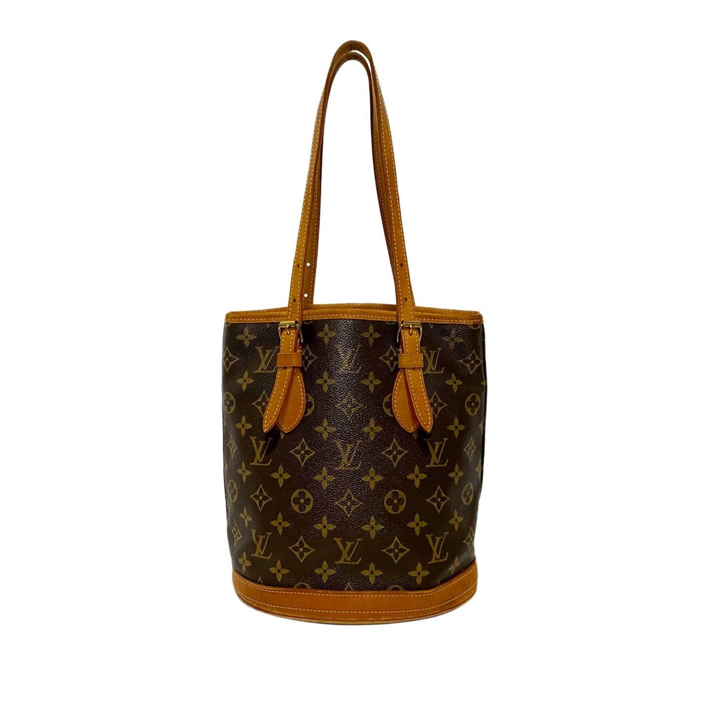 Louis Vuitton Monogram Petit Bucket (SHG-29393)