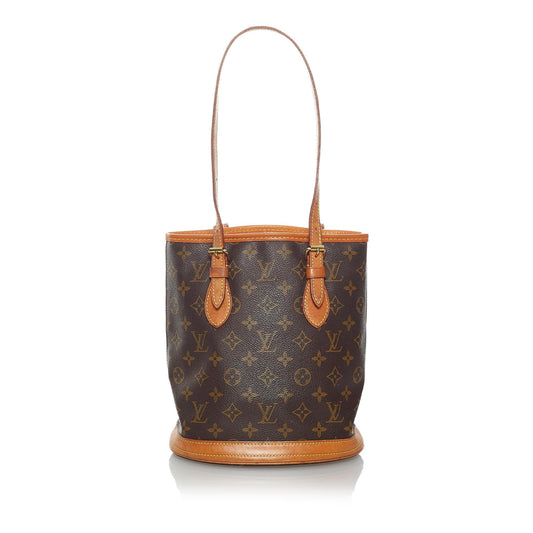 Louis Vuitton Monogram Petit Bucket (SHG-29824)