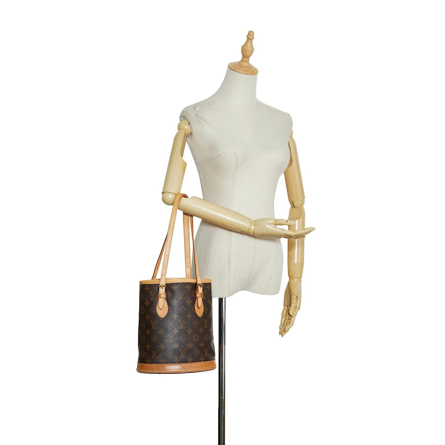 Louis Vuitton Monogram Petit Bucket (SHG-XqlCtj)