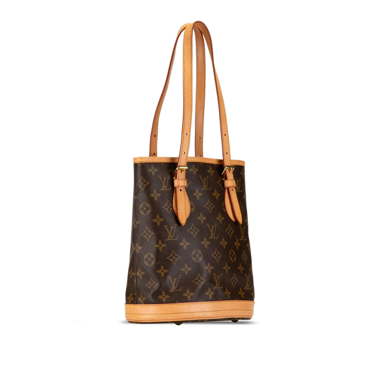 Louis Vuitton Monogram Petit Bucket (SHG-QJIMcN)