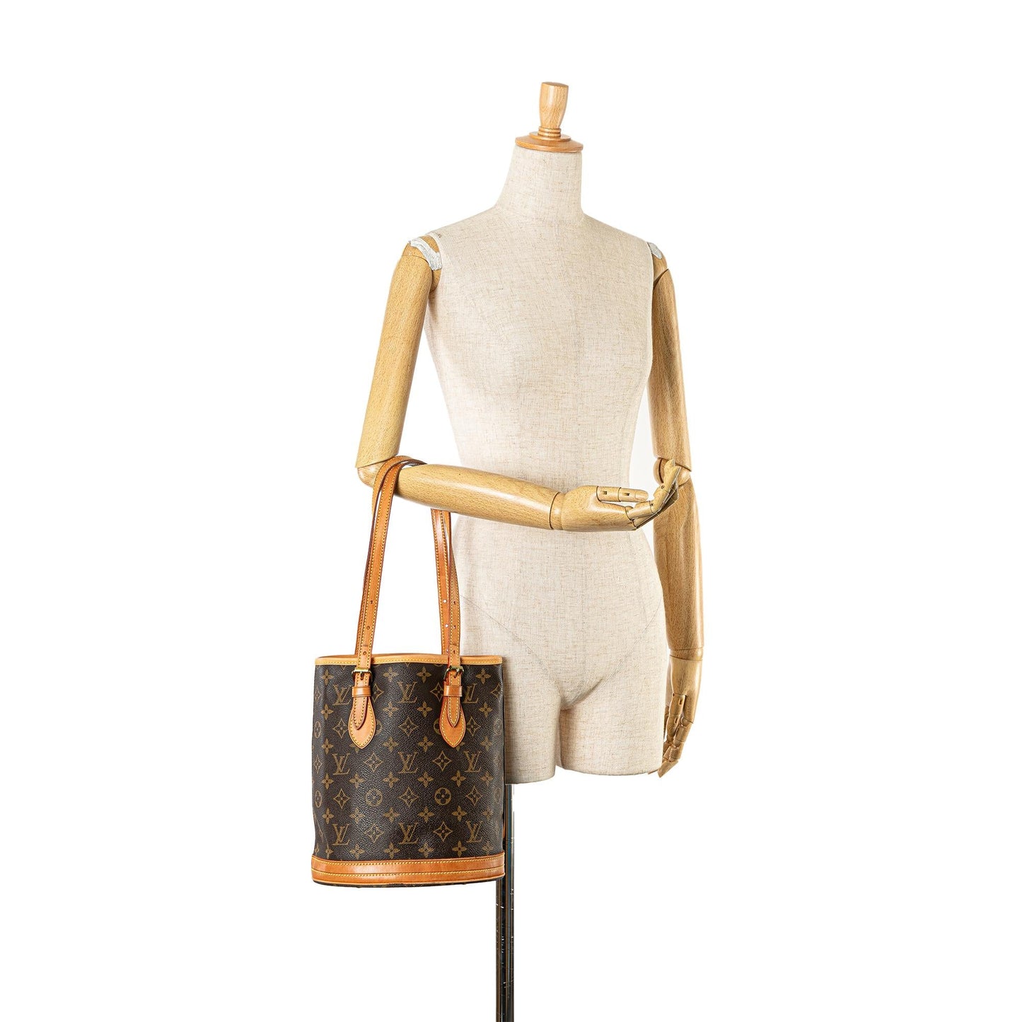 Louis Vuitton Monogram Petit Bucket (SHG-lrJsZ1)