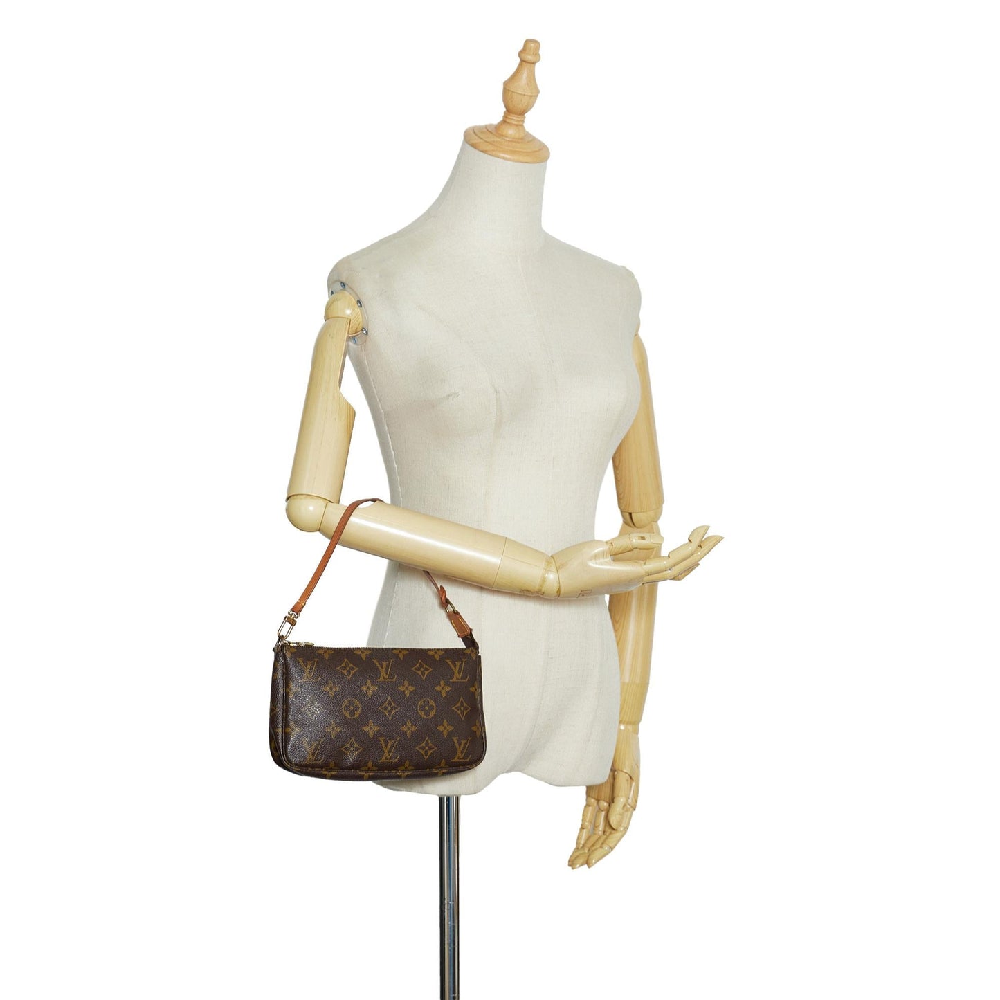 Louis Vuitton Monogram Pochette Accessoires (SHG-X1lNER)