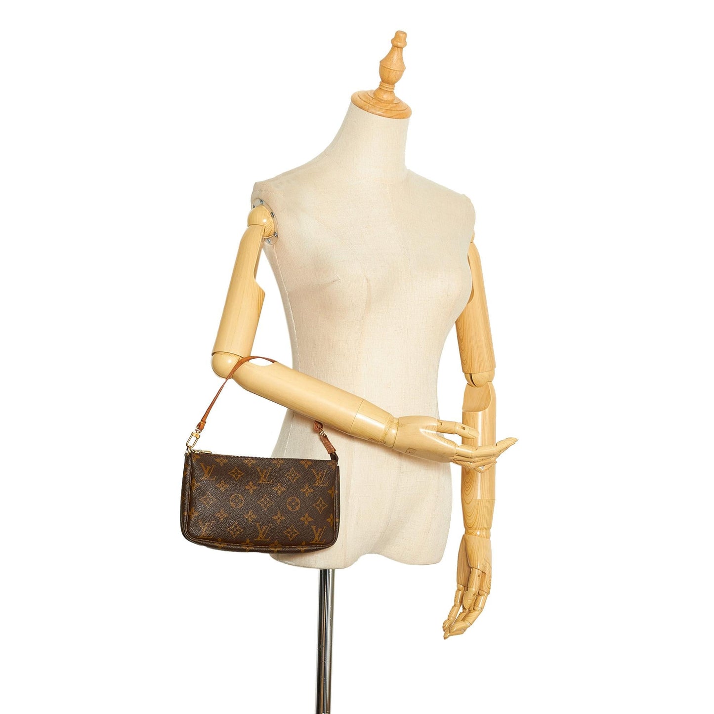 Louis Vuitton Monogram Pochette Accessoires (SHG-jfcCC9)