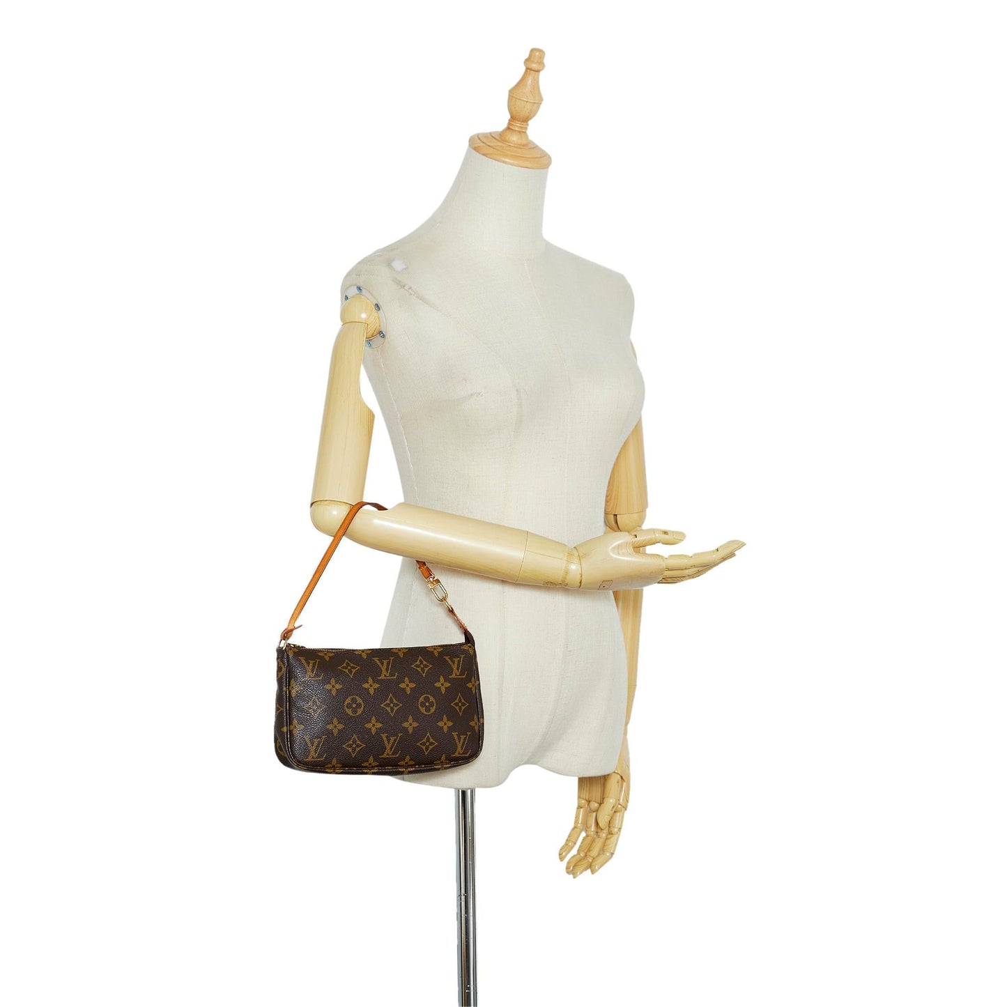 Louis Vuitton Monogram Pochette Accessoires (SHG-g19uxl)