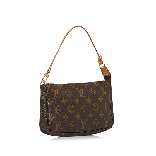 Louis Vuitton Monogram Pochette Accessoires (SHG-hBAhIe)