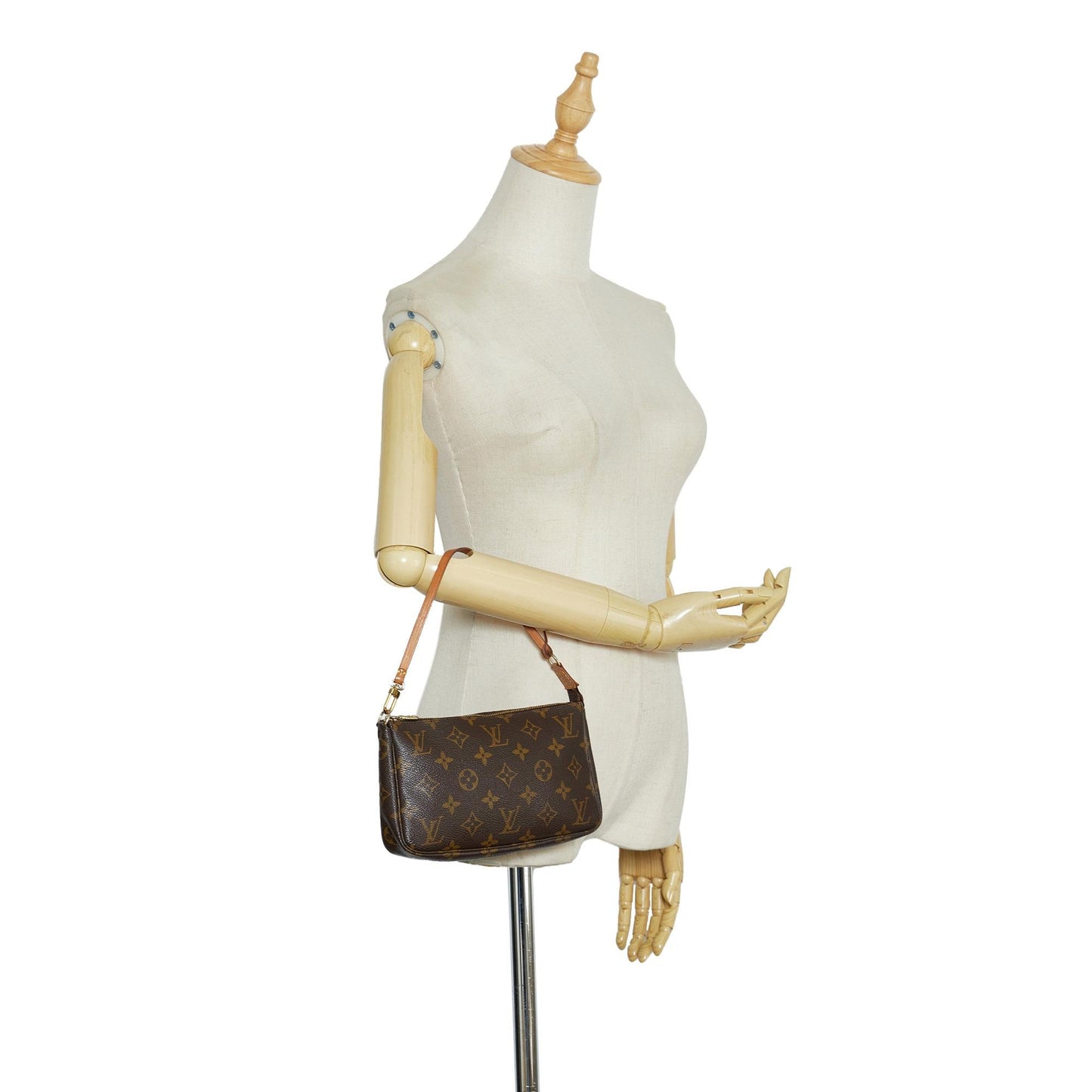 Louis Vuitton Monogram Pochette Accessoires (SHG-cVMbGX)