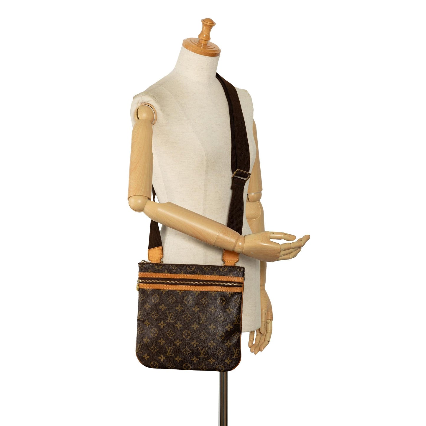 Louis Vuitton Monogram Pochette Bosphore (SHG-gsLodP)