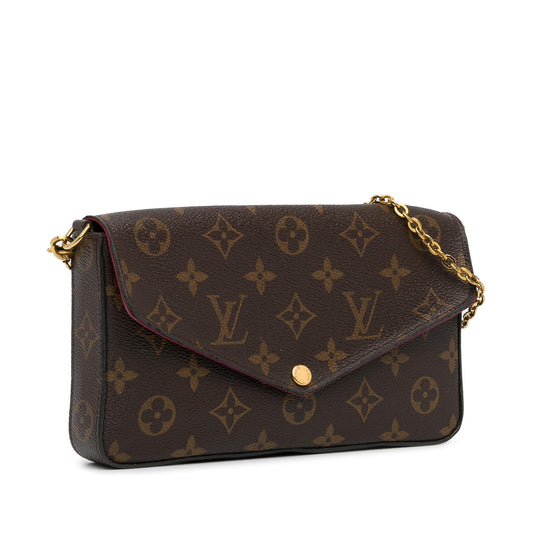 Louis Vuitton Monogram Pochette Felicie (SHG-W6iDi3)