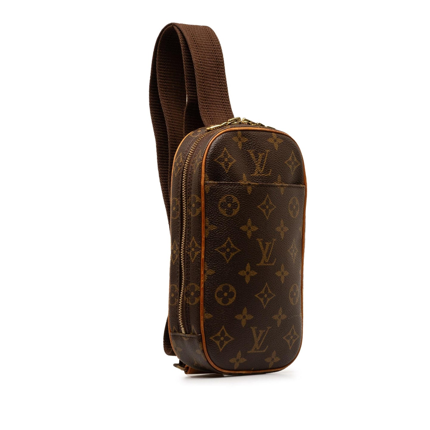 Louis Vuitton Monogram Pochette Gange (SHG-mzNu6y)