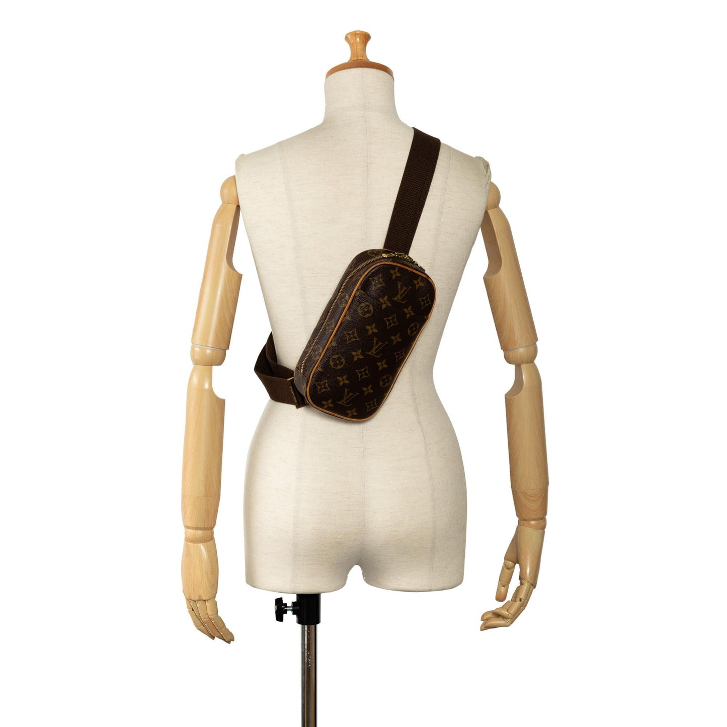 Louis Vuitton Monogram Pochette Gange (SHG-eHLuVN)